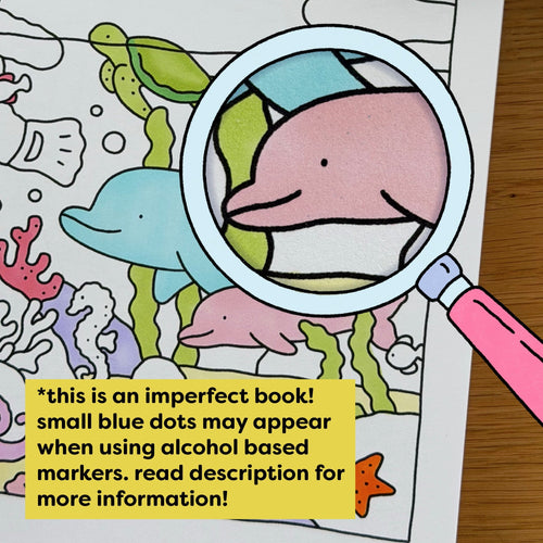 Kibakids - *imperfect* Summer Break Coloring Book