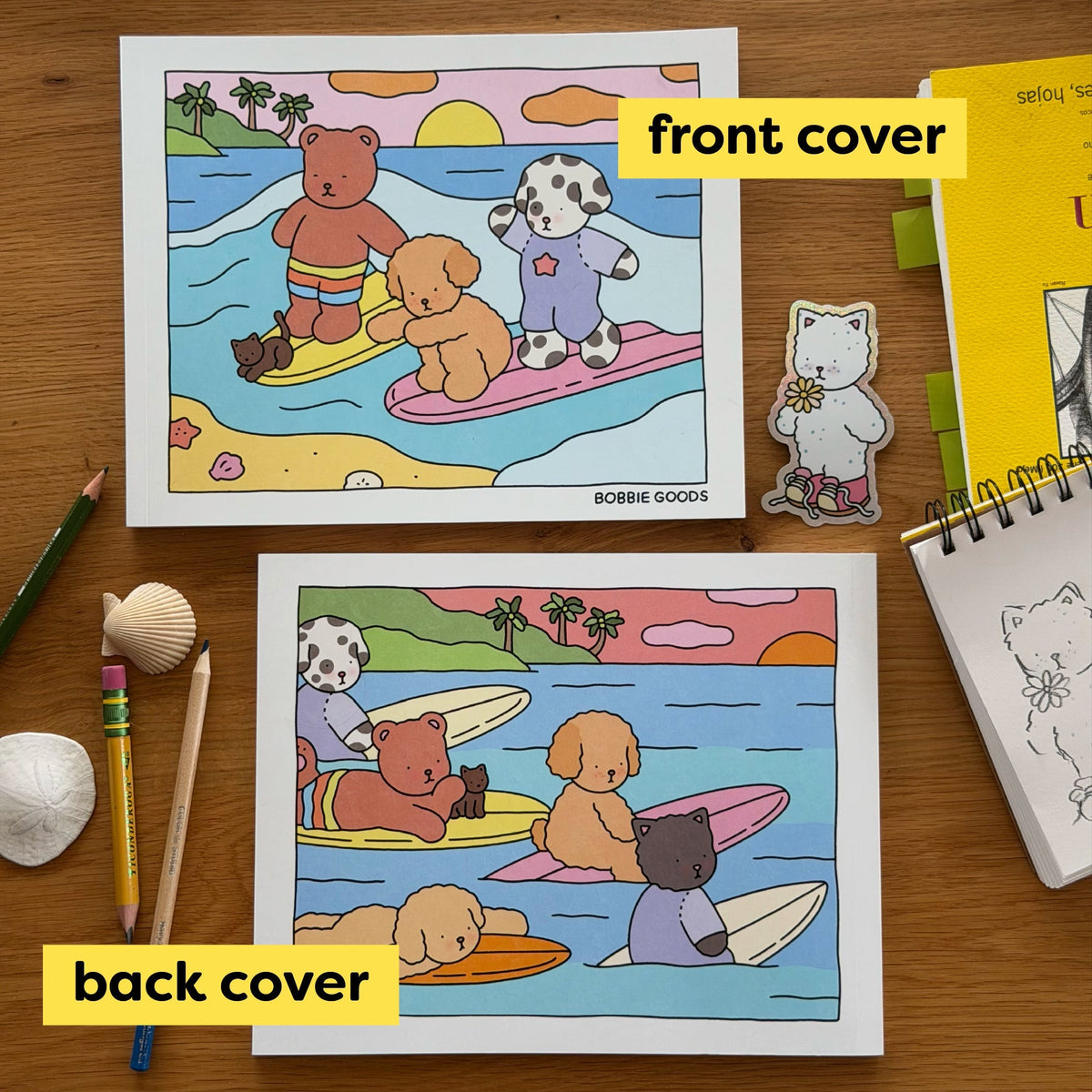 Kibakids - *imperfect* Summer Break Coloring Book