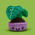 Kibakids - Ophelia the Monstera Plant Crochet Kit