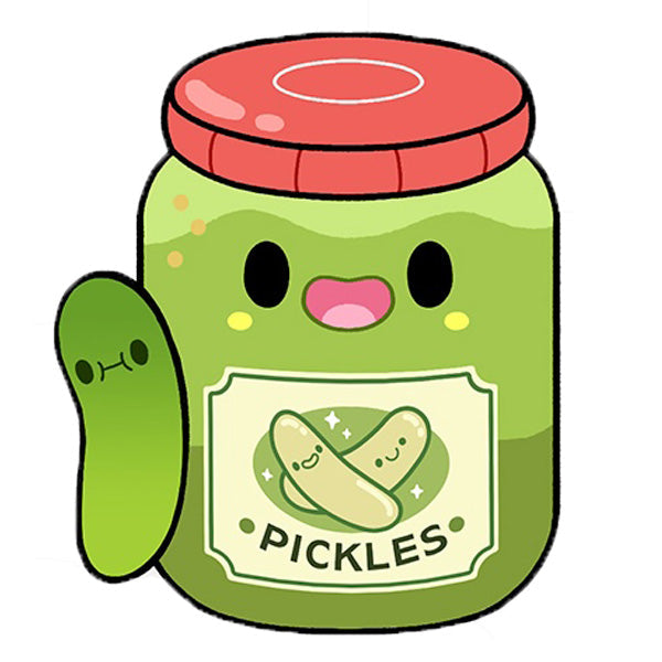 Kibakids - Mini Comfort Food Jar of Pickles