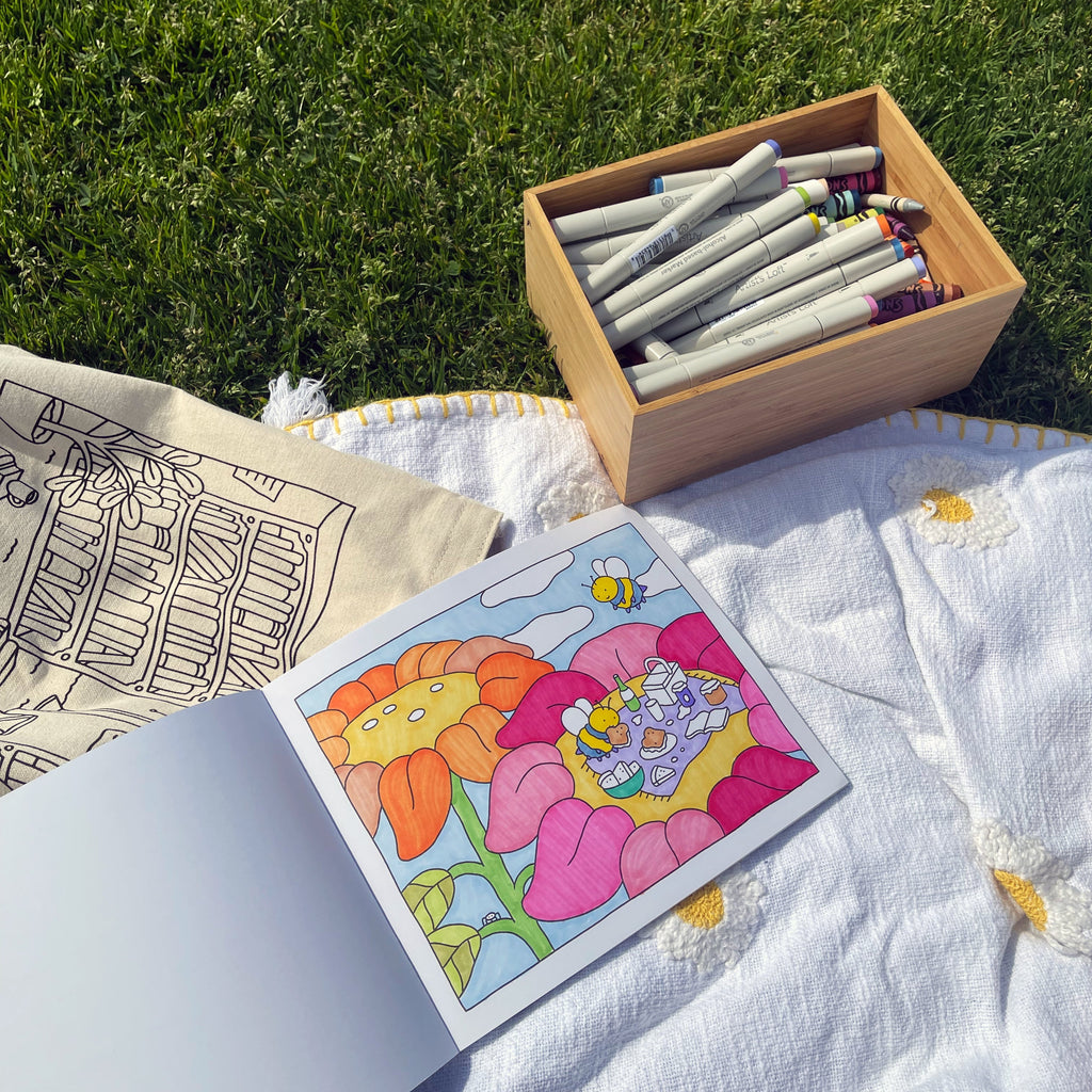Kibakids - Spring-Summer Coloring Book