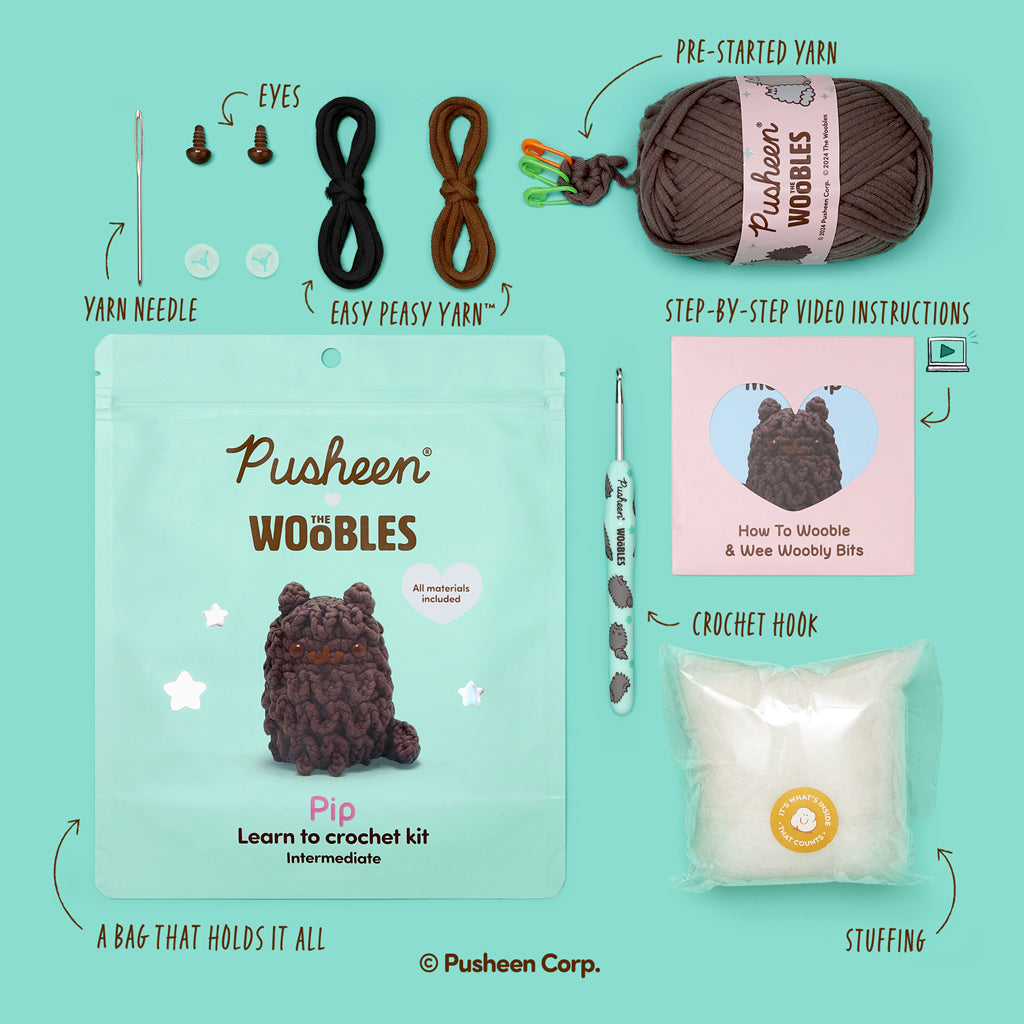 Kibakids - Pip Crochet Kit