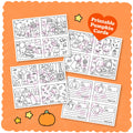 Kibakids - Digital Download • Pumpkin Coloring Grams