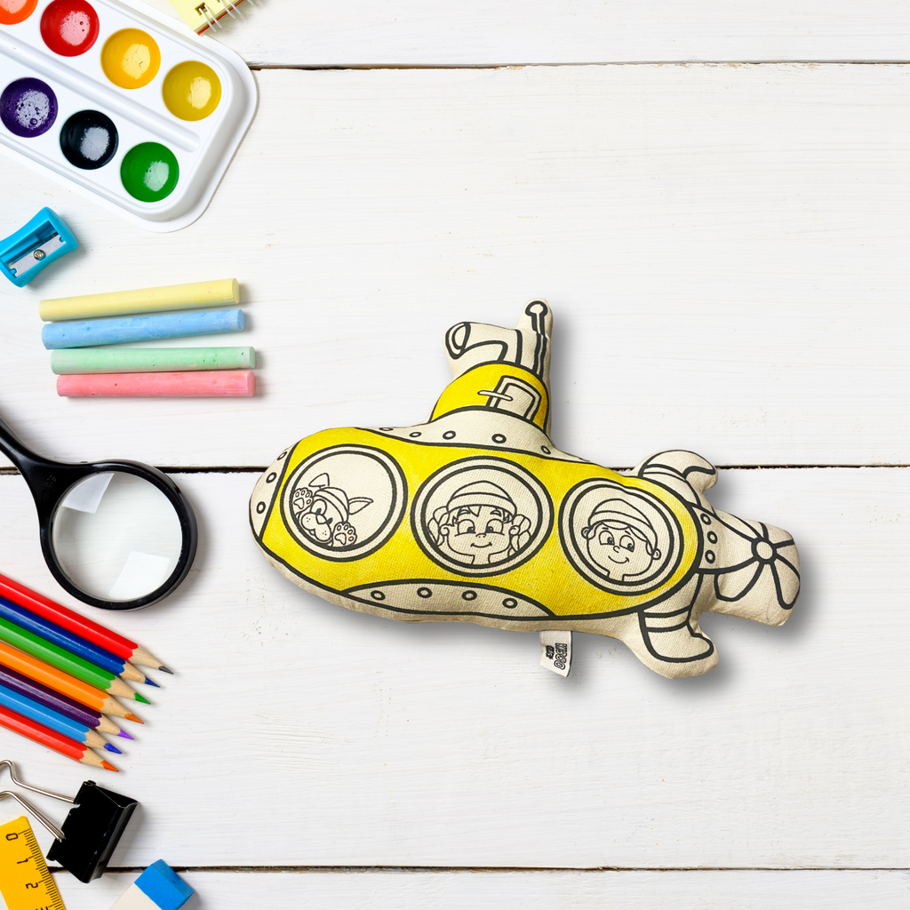 Kibakids - Submarine Coloring Set