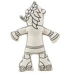 Kibakids - Unicorn with Rainbow Backpack Coloring Set