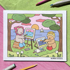 Kibakids - This & That Coloring Book
