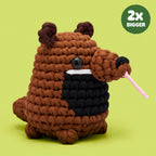 Kibakids - Nancy the Anteater Extra Squeezy Crochet Kit