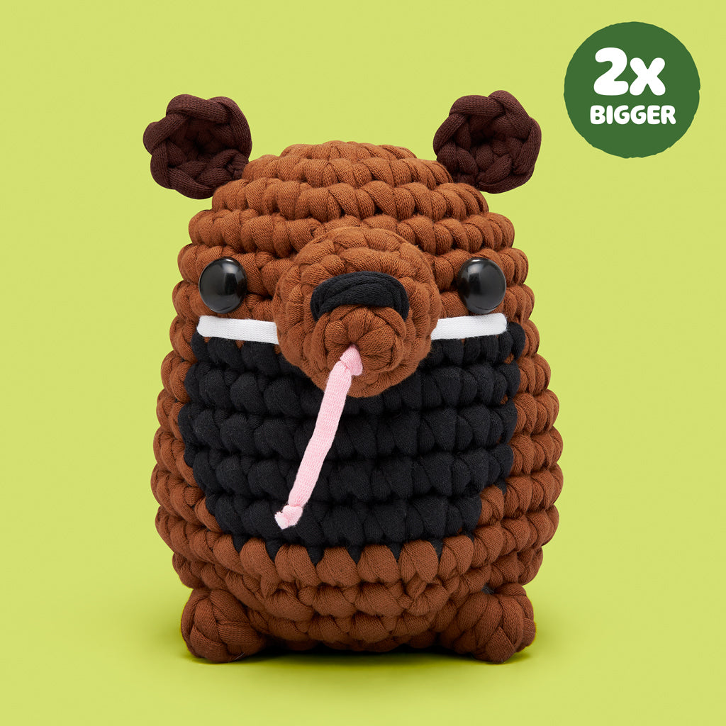 Kibakids - Nancy the Anteater Extra Squeezy Crochet Kit
