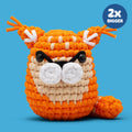 Kibakids - Theo the Jungle Cat Extra Squeezy Crochet Kit