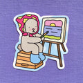 Kibakids - Artist Bunny Sticker