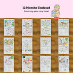 Kibakids - Coloring Calendar