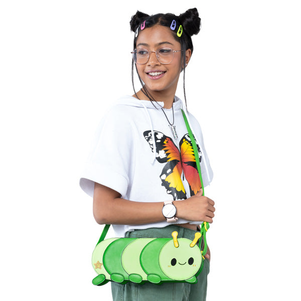 Kibakids - Kibakids Caterpillar Crossbody Purse