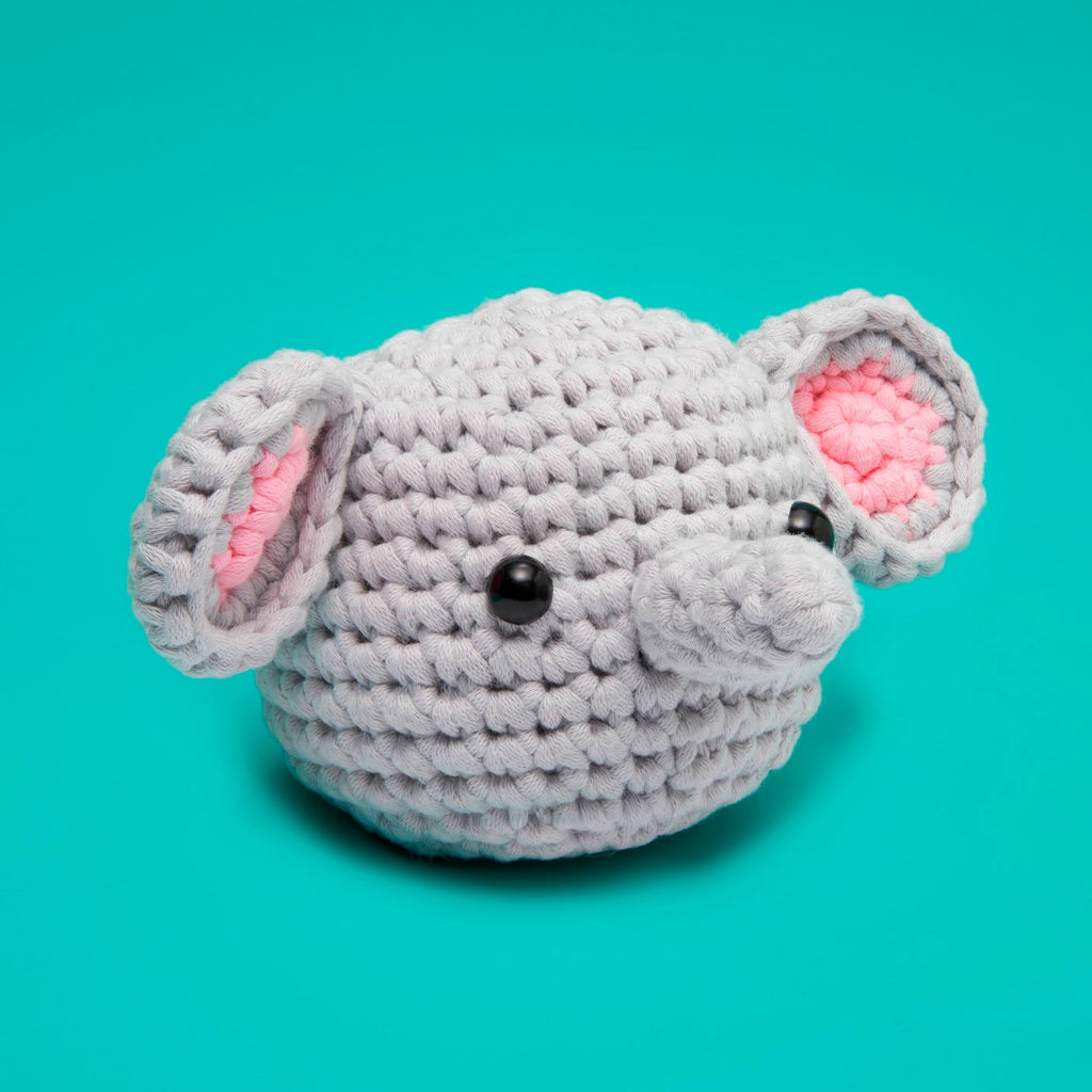 Kibakids - Bubbles the Elephant Crochet Kit