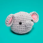 Kibakids - Bubbles the Elephant Crochet Kit