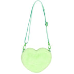 Kibakids - Kibakids Fuzzy Candy Heart POG Crossbody Bag