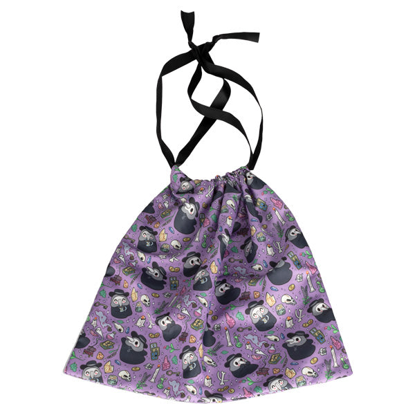 Kibakids - DIY Doctor Plague Drawstring Gift Bag - Large
