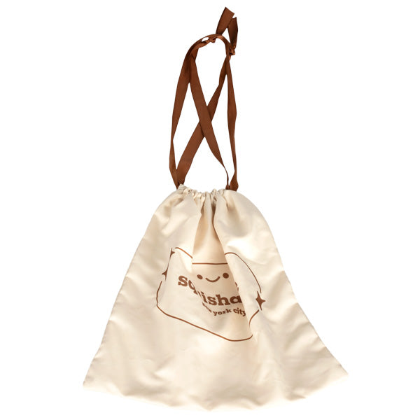 Kibakids - DIY Tan Drawstring Dust Bag - Large