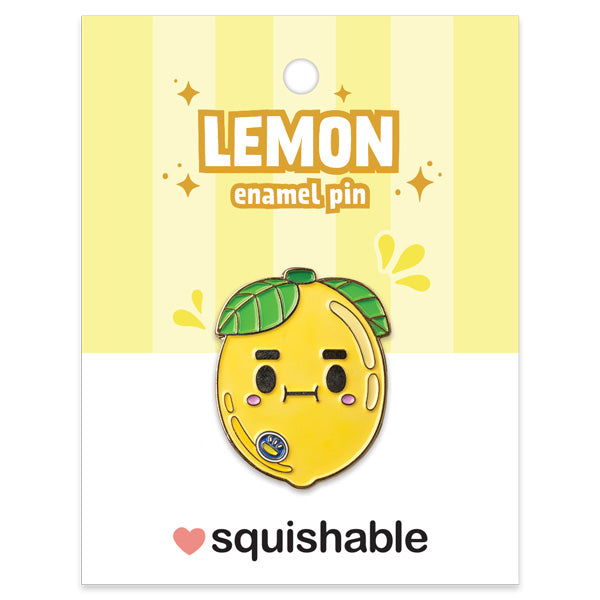 Kibakids - Lemon Enamel Pin