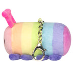 Kibakids - Micro Kibakids Rainbow Caterpillar Keychain