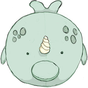 Kibakids - Mini Kibakids Narwhal