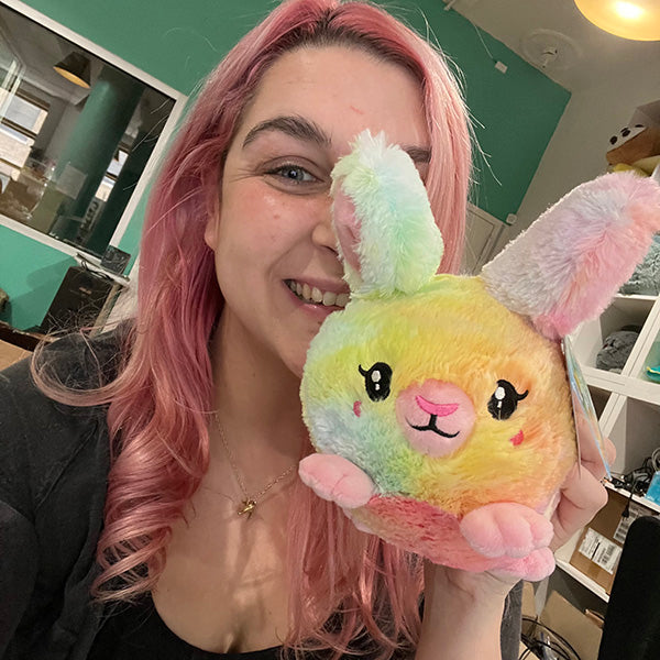 Kibakids - Mini Kibakids Tie Dye Fluffy Bunny