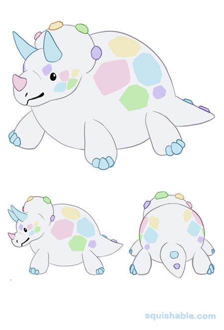 Kibakids - Mini Kibakids Opalceratops