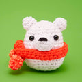Kibakids - Lola Loca the Polar Bear Crochet Kit