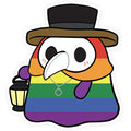 Kibakids - Doctor Plague Rainbow Pride Sticker