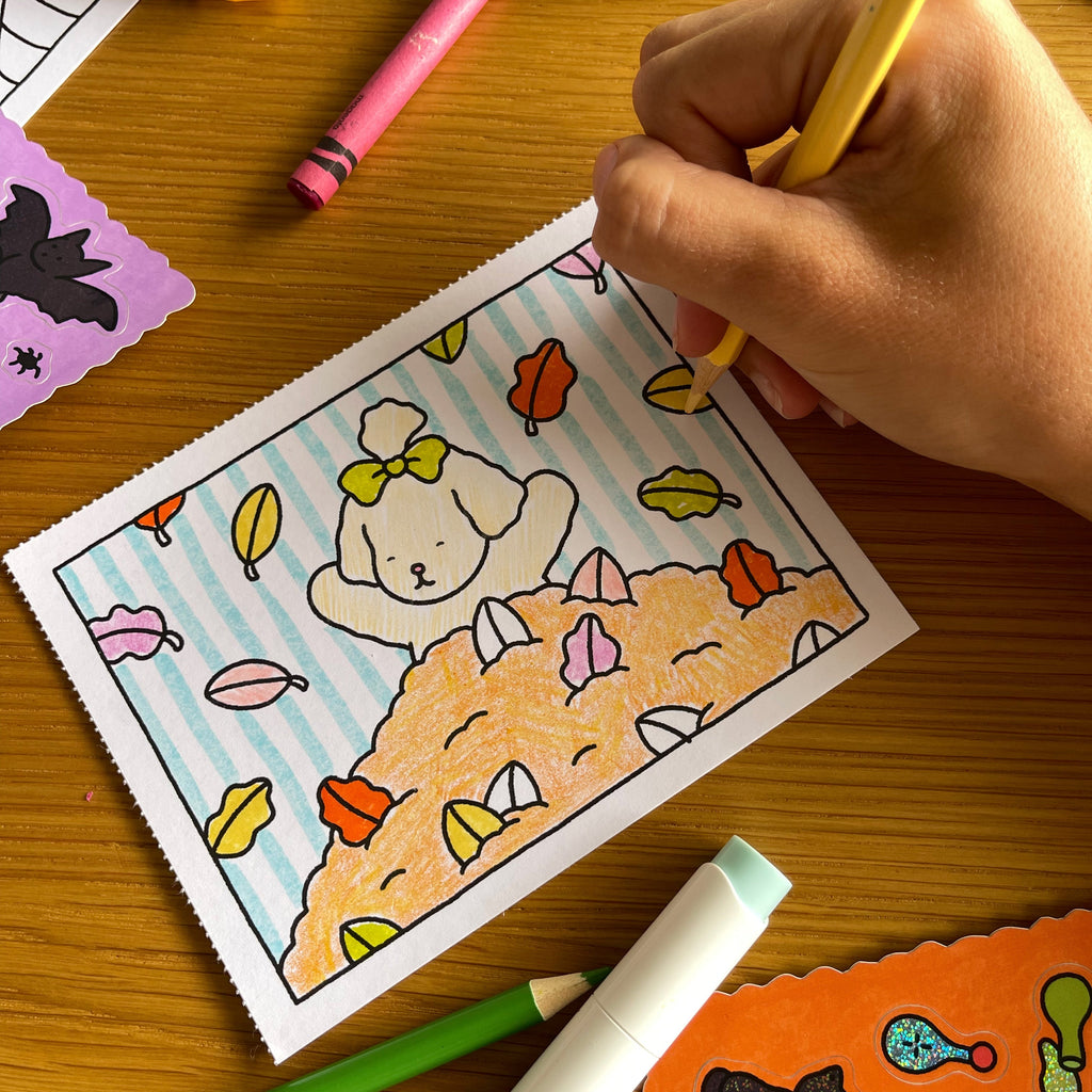 Kibakids - Tear & Share Pumpkin Grams • Pack of 12