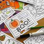 Kibakids - Tear & Share Pumpkin Grams • Pack of 12
