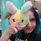 Kibakids - Snacker Fluffy Bunny Tie Dye Bunny