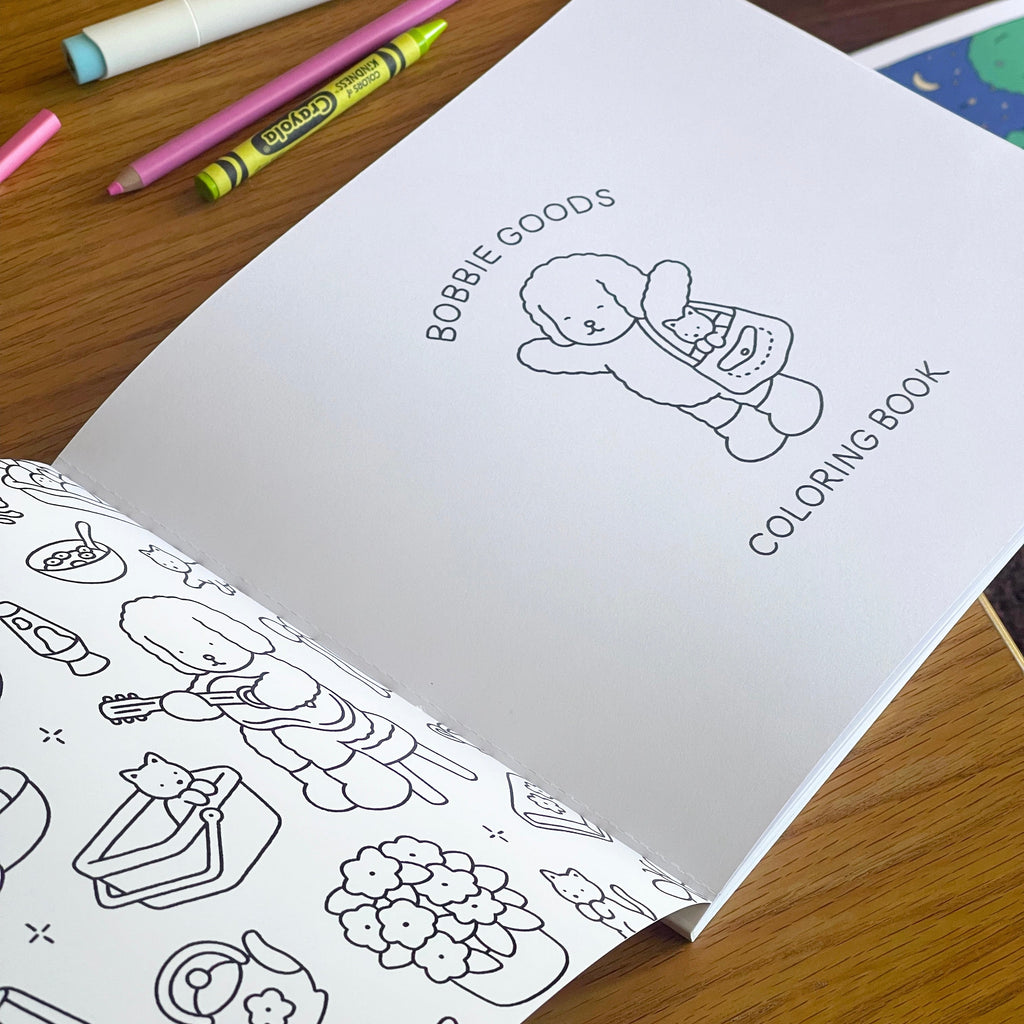 Kibakids - Day to Night Coloring Book