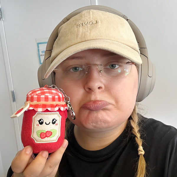 Kibakids - Micro Kibakids Strawberry Jam Keychain