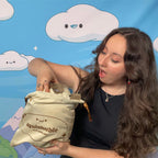Kibakids - DIY Tan Drawstring Dust Bag - Small