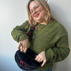 Kibakids - Kibakids Fuzzy Candy Heart BYE Crossbody Bag