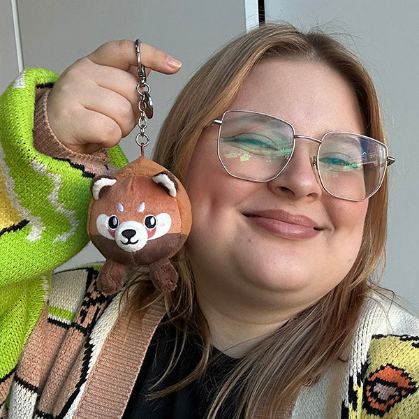 Kibakids - Micro Kibakids Baby Red Panda Keychain