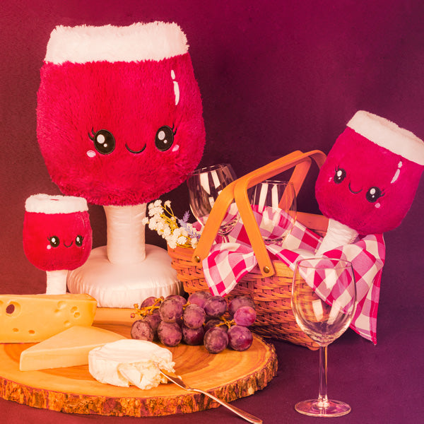 Kibakids - Boozy Buds Red Wine Glass