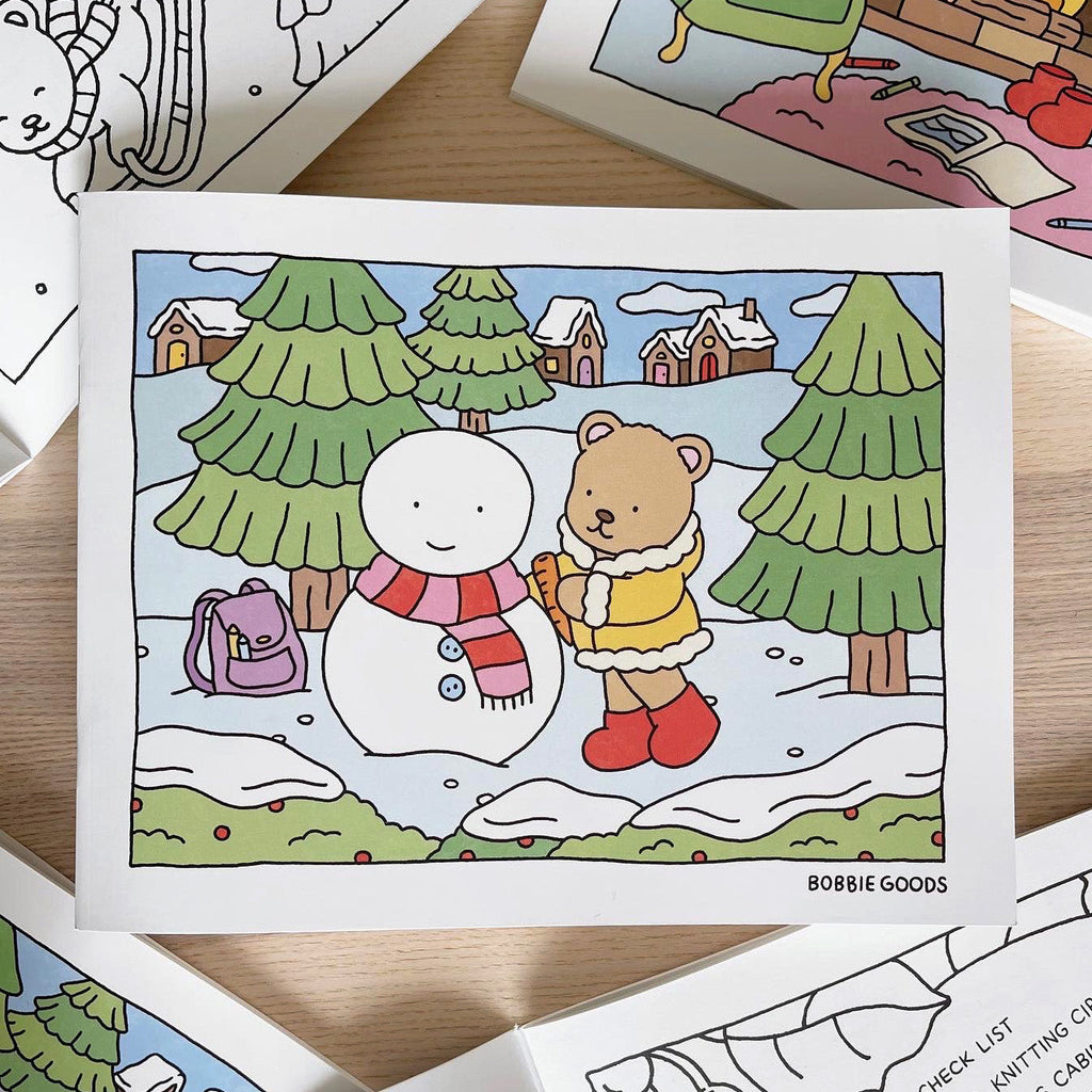 Kibakids - Winter Coloring Book '21